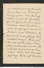 Nachlass Franz Steindachner, Brief von Robert Wiedersheim an Franz Steindachner (09.02.1887), Inv.Nr. 593.01, Seite 2